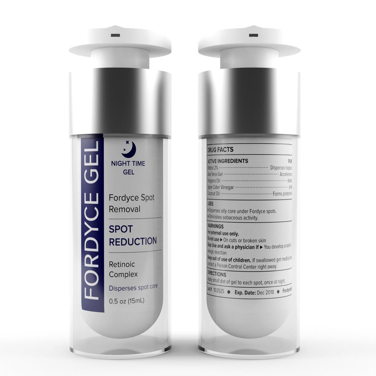 FordyceGel Fordyce Spots Removal Cream. The first clinically proven fordyce spot home treatment for men and women. Works fast and is painless. Better results than laser therapy.