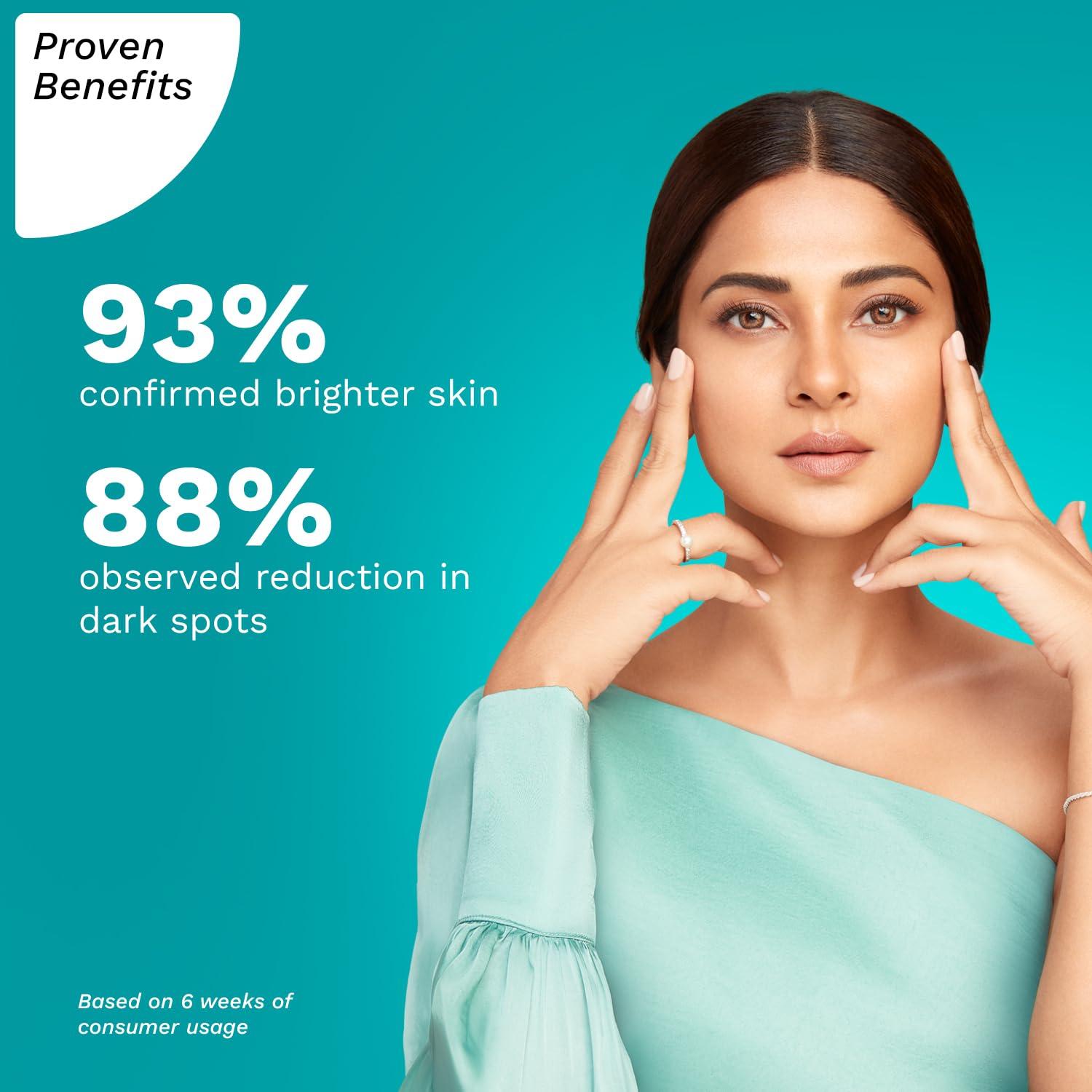 Pilgrim Pilgrim Korean Vitamin C Face Serum | with 2% Alpha Arbutin & Blueberry | Anti Aging Facial Serum | Reduce Dark Spots | Improves Skin Tone & Texture | 1.01 Fl Oz/30ml