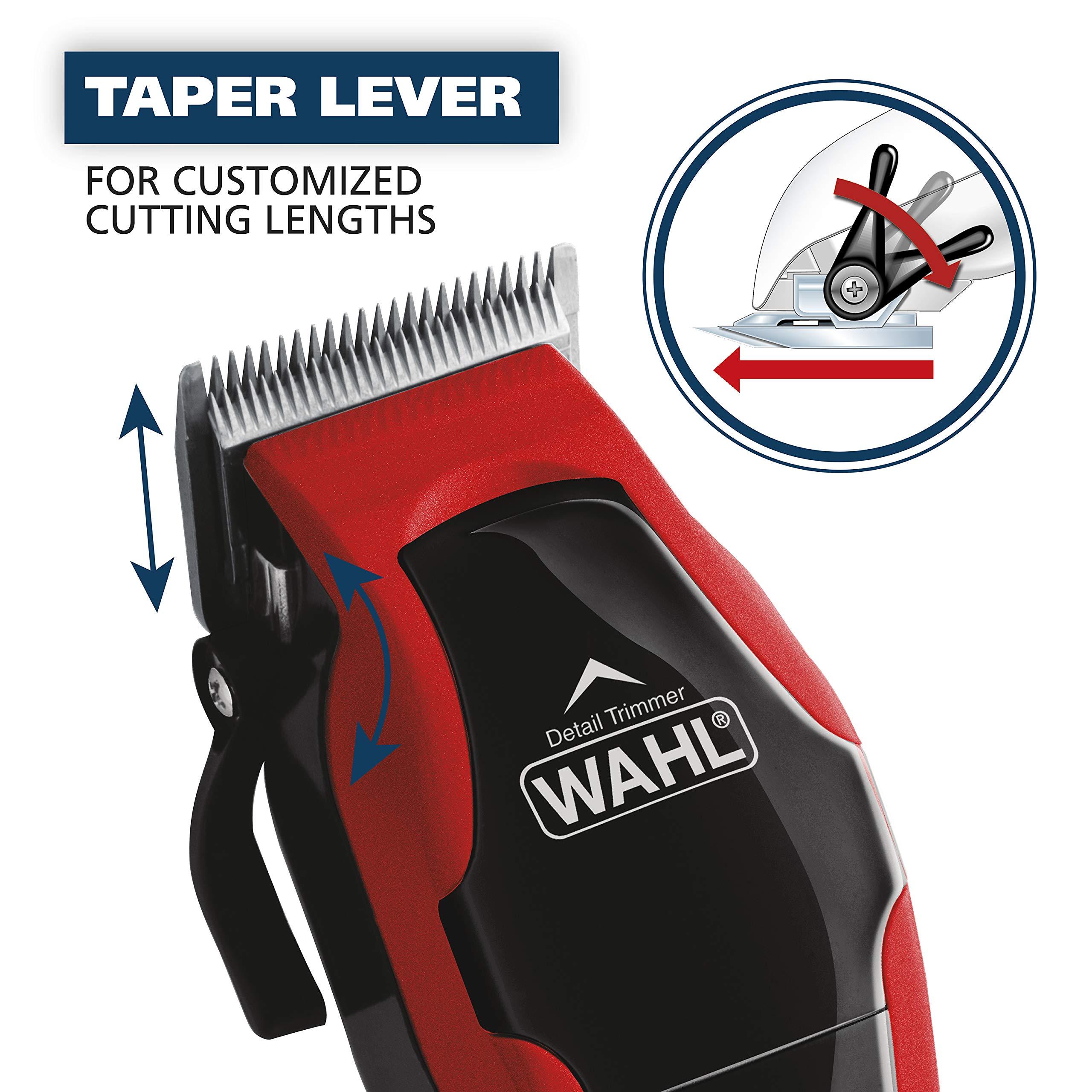 Wahl Wahl USA Clip N Trim 2 in 1 Corded Hair Clipper with Pop Up Trimmer Kit, The Perfect Hair Clippers for Mens Haircuts and Long Beard Touch Up Grooming 79900-1501P