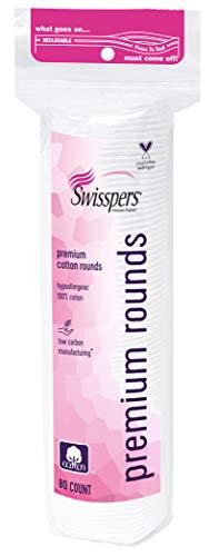 Swisspers Swisspers Premium 100% Cotton Rounds, Hypoallergenic, 240 Count