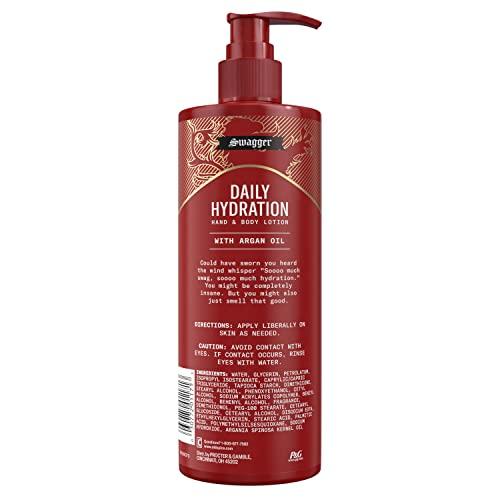 Old Spice Old Spice Daily Hydration Hand & Body Lotion for Men, Swagger with Argon Oil, 16.0 FL OZ
