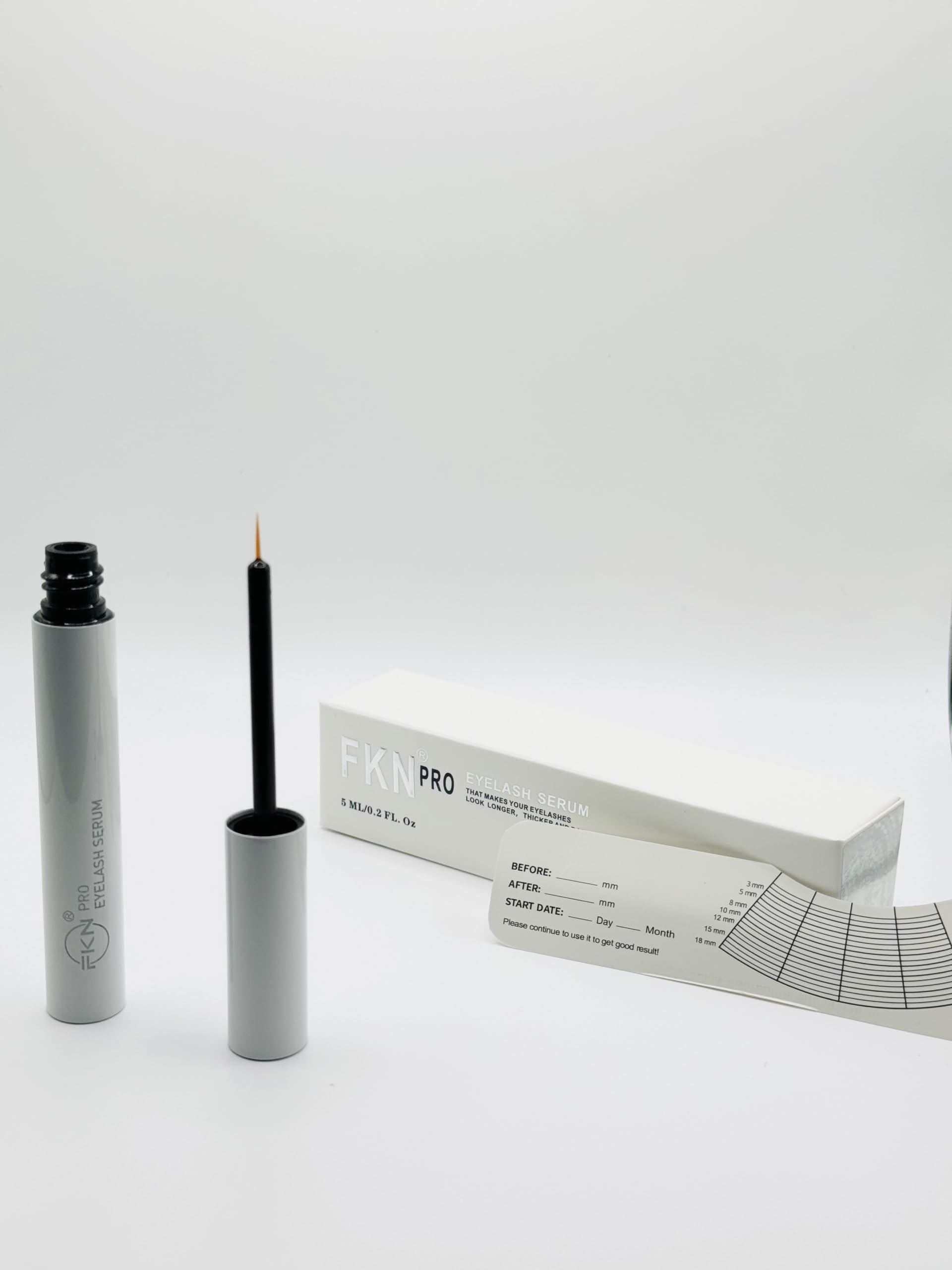 FKN FKN Rapid Growth Eyelash Serum - Day and Night Combo | Quick Result in 10 days to 4 Weeks - Perfect Christmas, Birthday, Special Holiday Gift | Creates Appearance of Longer & Darker Eyelashes|2 Packs