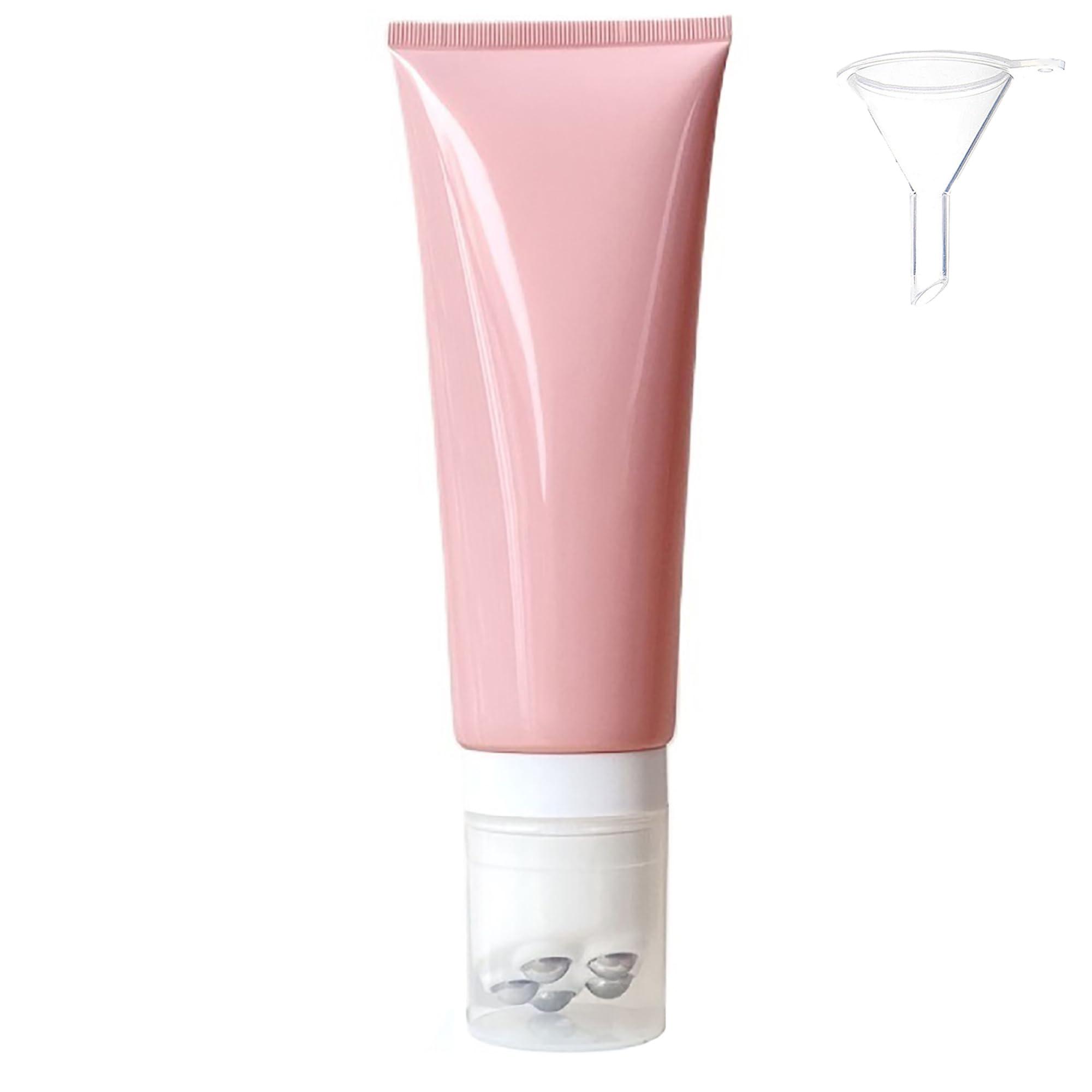 ABPWO ABPWO Sunscreen Roller Applicator, Sunscreen Applicator for Kids, Sunblock Applicator for Kids, Refillable Roll On Sunscreen Applicator for Suncream and Lotions (Color : Pink, Size : 200ml)