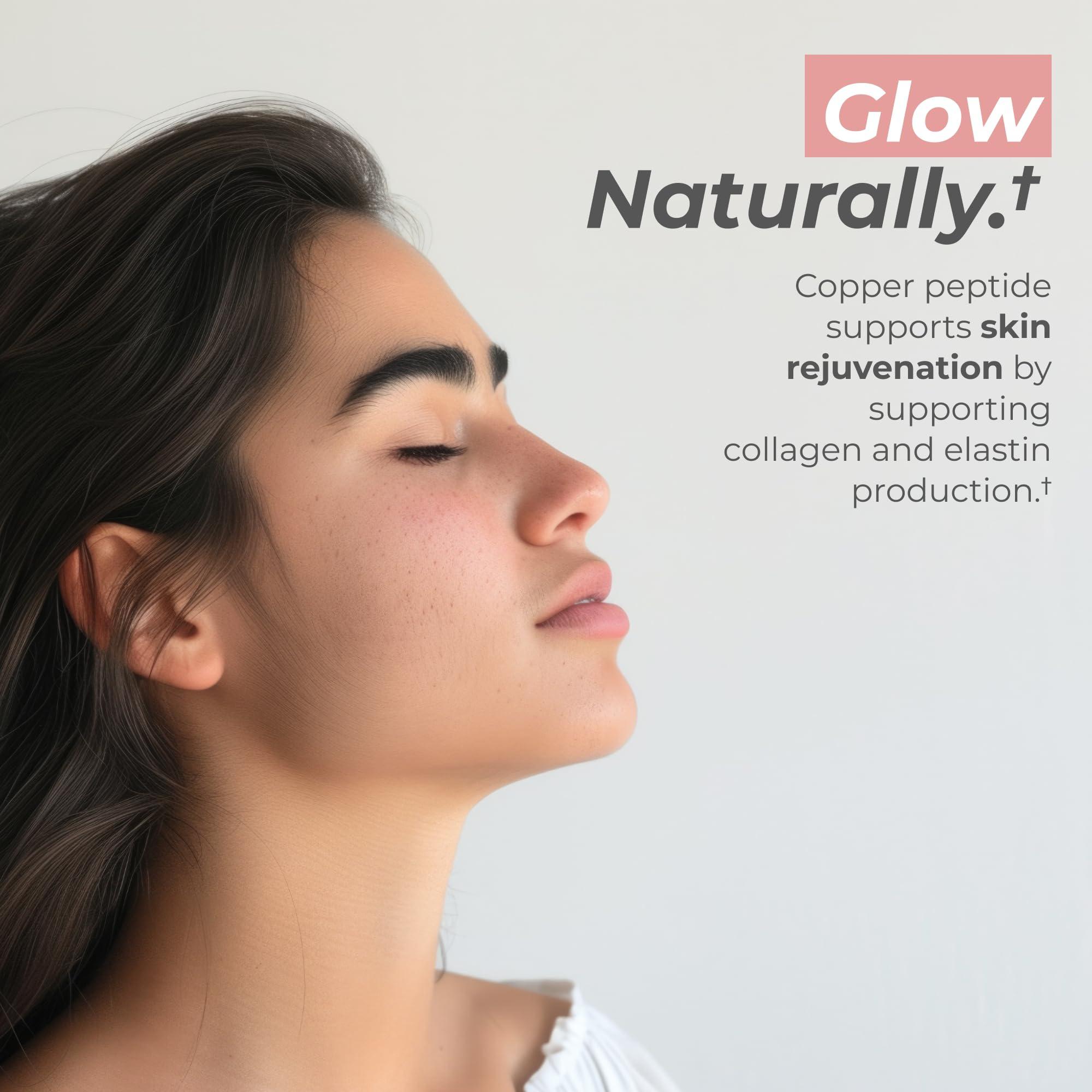 Neurogan GHK-Cu (Copper Peptide) Neck & Face Serum 1,200mcg (1 oz bottle)