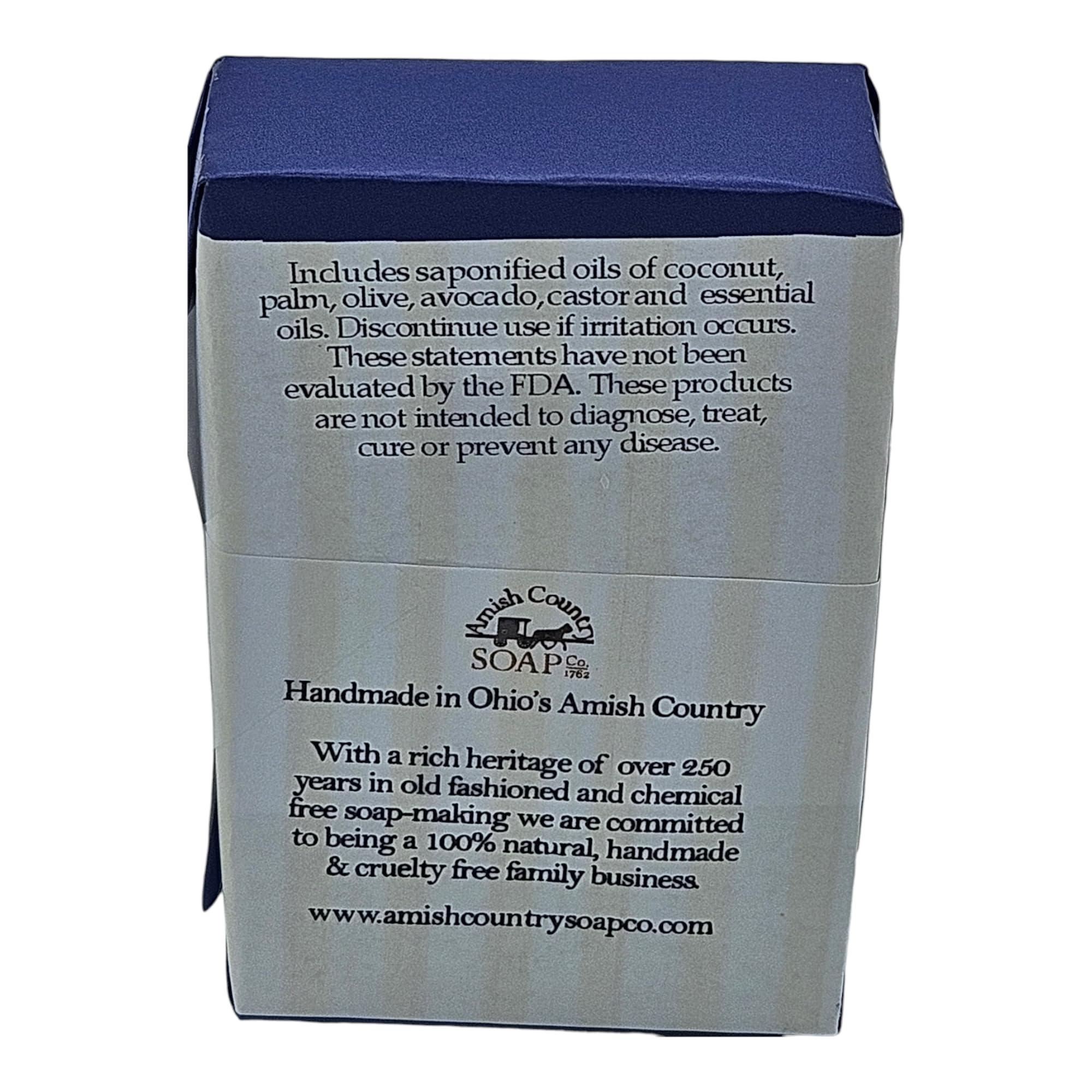 Amish Country Soap & Candle Co. 3 Magi Bar Soap - 4 oz, Natural Handmade Bar Soap, Myrrh, Frankincense, Cinnamon Bark, Pure ingredients, Vegan, Sensative Skin, Moisturizing, Nourishing, Shea Butter, Cocoa Butter