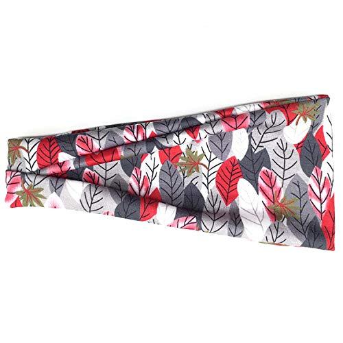 Bohend Bohend 8 Pack Boho Headbands Wide Flower Hair Band Boho Bandeau Stretchy Athletic Daily Use Hair Accessories for Women and Girls (J)