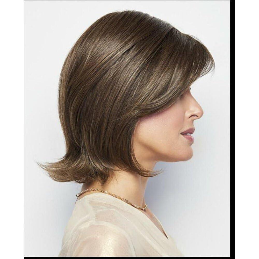 Hair u wear Raquel Welch Upstage Large Lace Front & Monofilament Synthetic Wig in RL19/23, Length: Medium