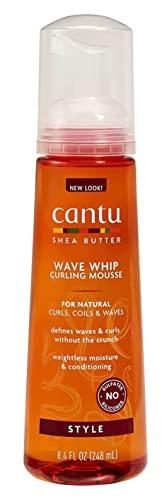Cantu Cantu Natural Hair Wave Whip Curling Mousse 8.4 Ounce (248ml) (6 Pack)