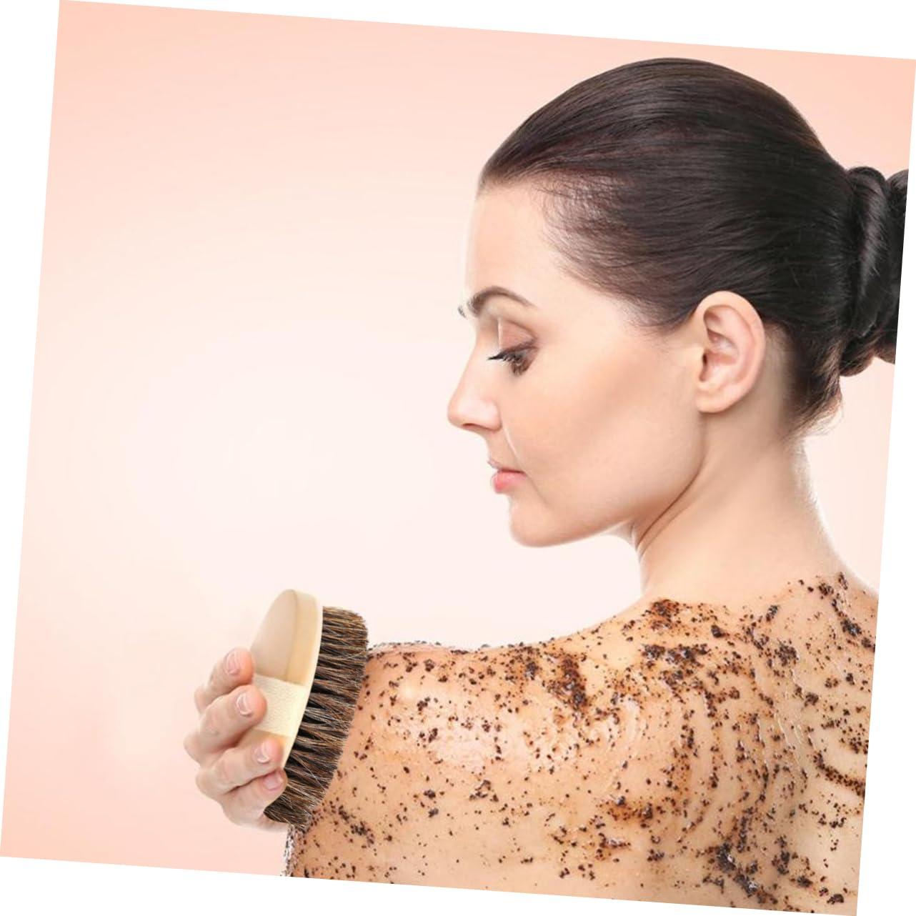 Ipetboom Ipetboom Bath Brush Caress Body Wash Waxing Kit Exfoliating Hand Brush Cleaner Sponge Dry Scrub Brush for Body Razor Bump Treatment Body Scrub Brush Tanning Mitt for Back Spa Brush