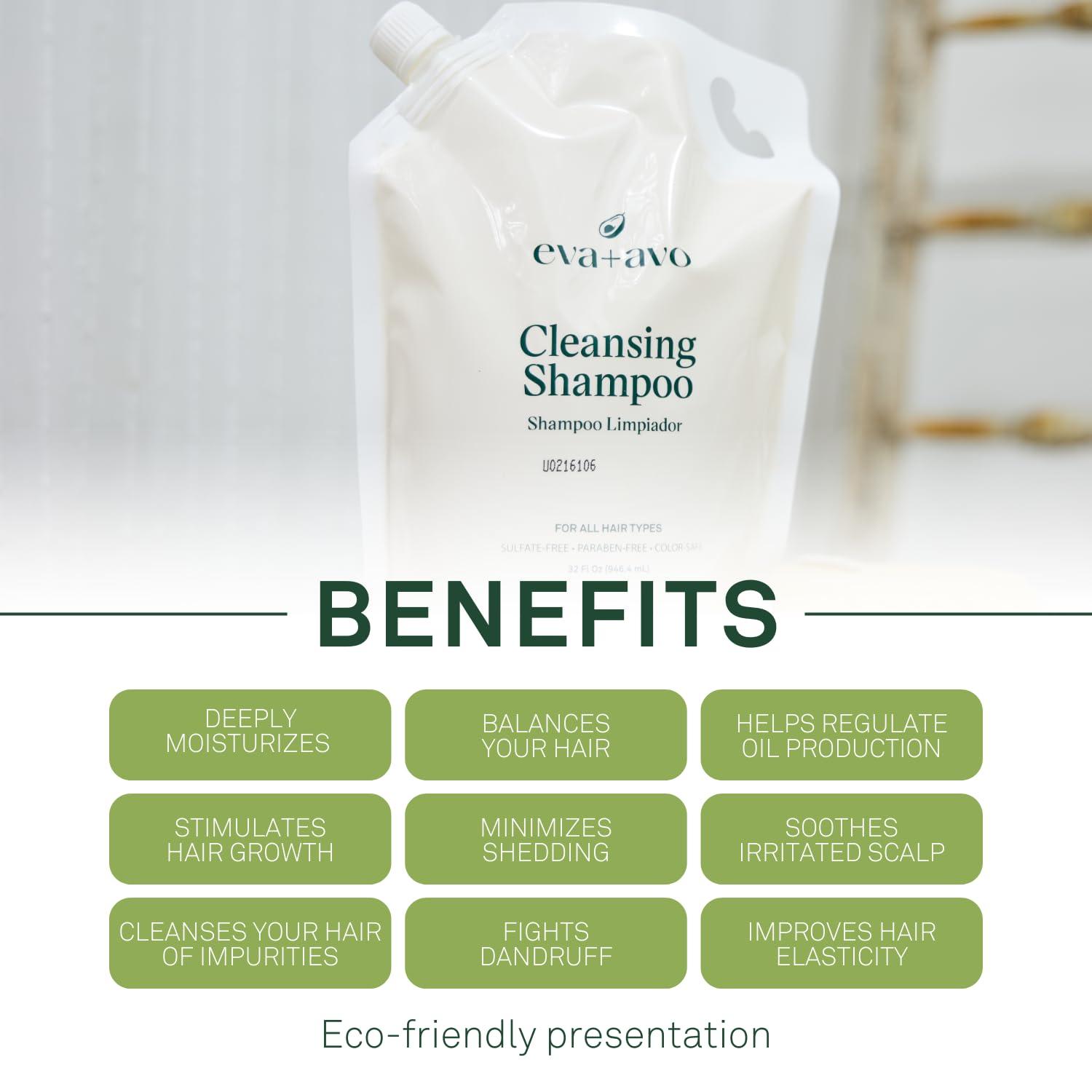 Eva + Avo Eva + Avo Cleansing Shampoo (32 Fl oz)