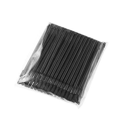 Lanpeed Lanpeed 100Pcs Disposable Makeup Flat Lip Brush Lipstick Gloss Wands Applicator Makeup Brush Kits