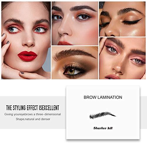 Autobestown 3D Eyebrow Lifting Eyebrow Enhancer Brows Brow Kit Safe Perming Brow Lift Set Styling Beauty Salon Home Use Makeup