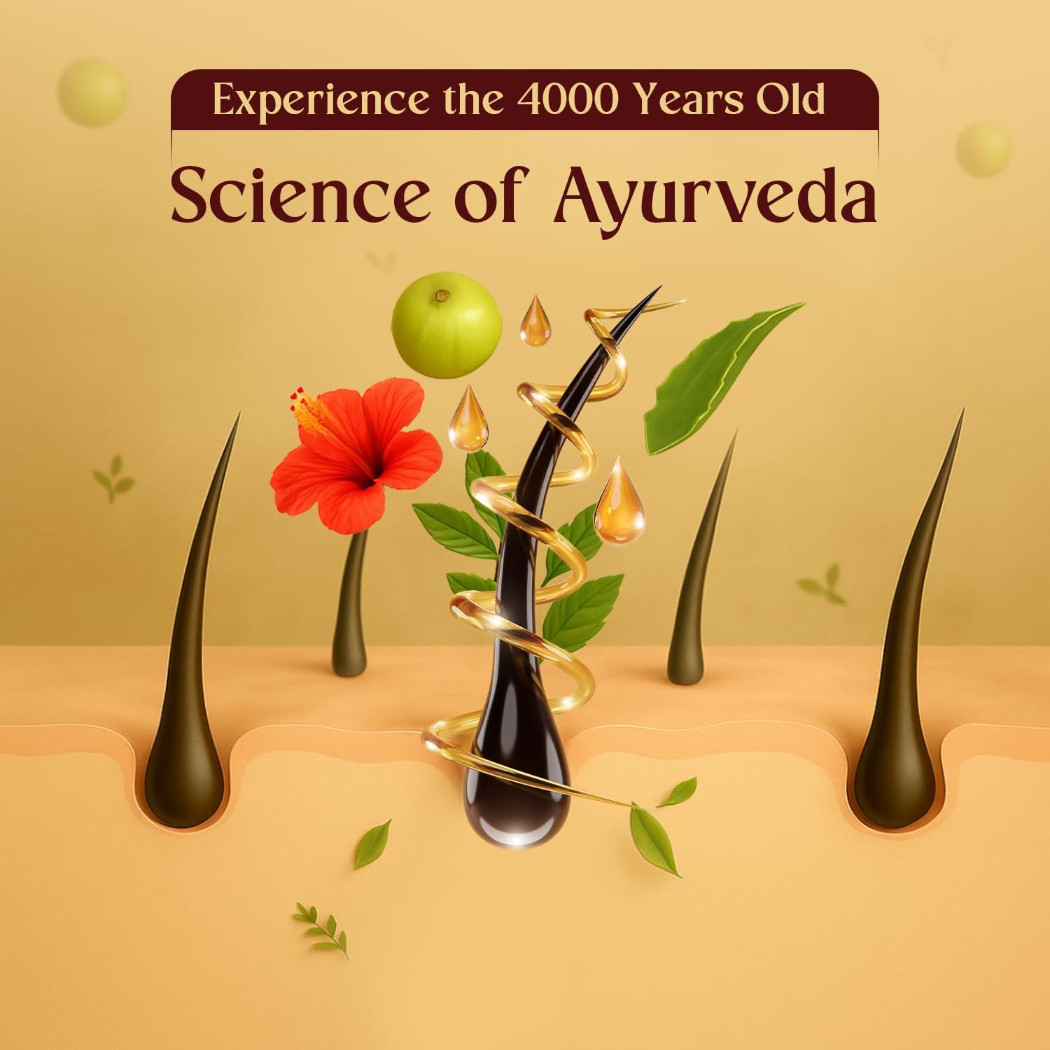 VEDA VEDA Active Herbs Hair Oil | Hair Growth Oil | Infused with Herbs | 200ml