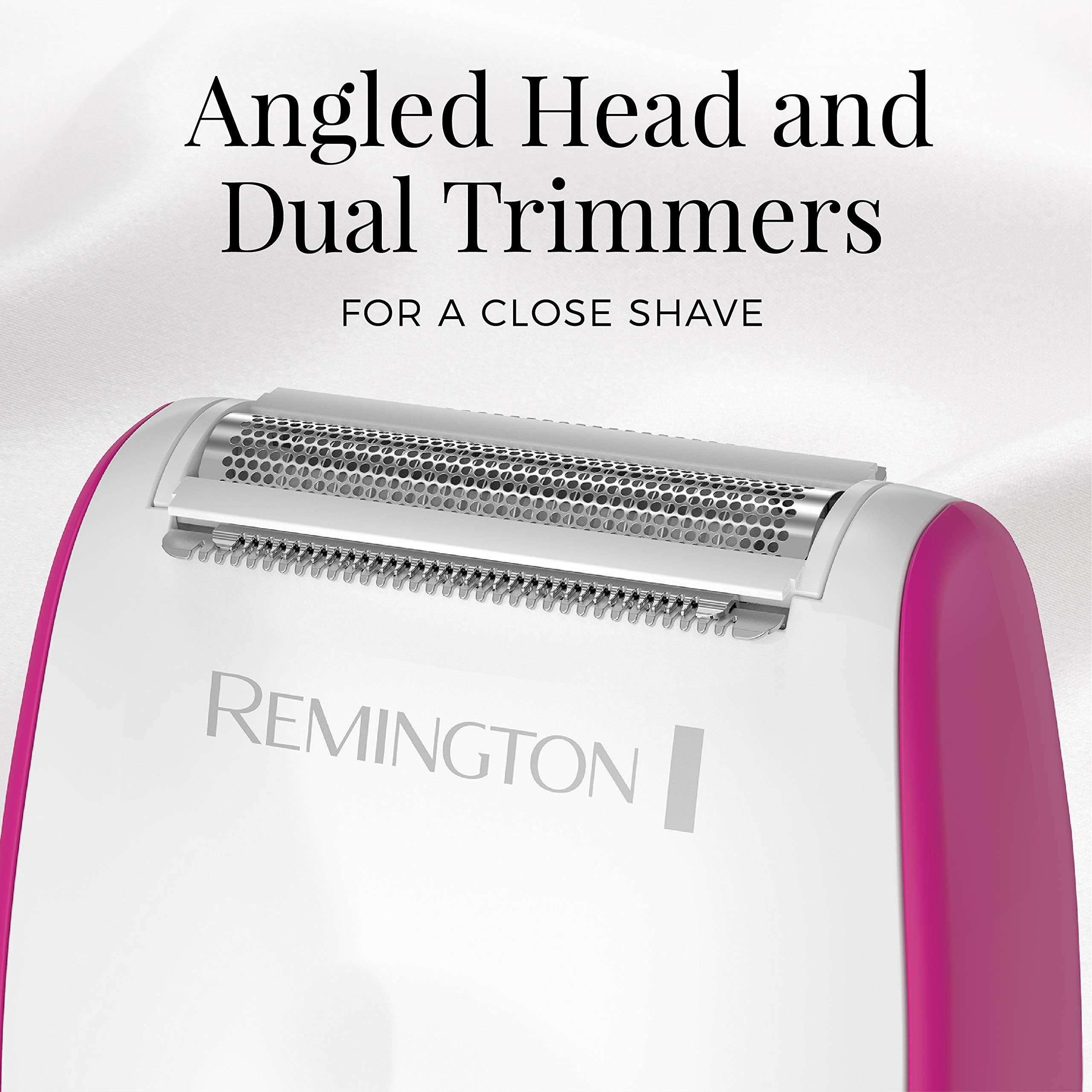Remington Remington WSF4810US Smooth & Silky On the Go Shaver, Wet/Dry Razor with Hypoallergenic Foil, Color/Design May Vary