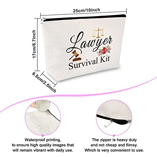 Sfodiary Lawyers Appreciation Gift Makeup Bag Thank You Gift for Women Attorney Future Lawyer Gift Lawyer Student Graduation Gift Law School Gift Birthday Retirement Christmas Gift Travel Cosmetic Pouch