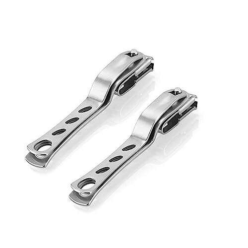 FOMIYES 4 Pcs Thick Nails Cutters Large Nail Cutters Nail Clippers 360-degree Nail Cutter