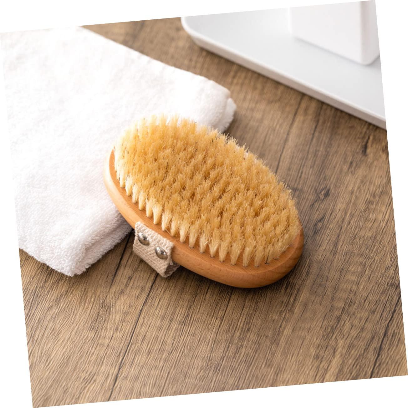 FOMIYES FOMIYES Body Brush for Dead Skin Removal Natural Bristle Wood Shower Brush Bath Exfoliator Brush