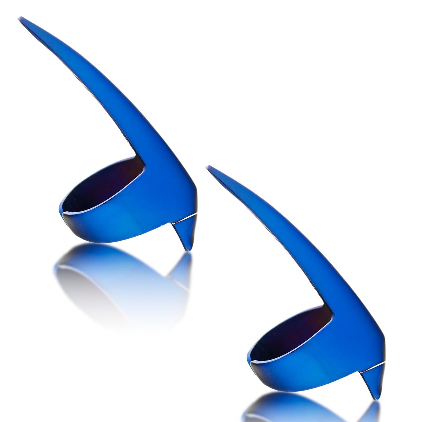 Cross Edge Corporation Quick Braid Aid Finger Parting Tool & Sectioning Rings Set- Stainless Steel Stitch Braiding Tools for Durable Dreadlocks Wig & Installation of Human Hair Loc Extensions Beader Tool (Blue Set)