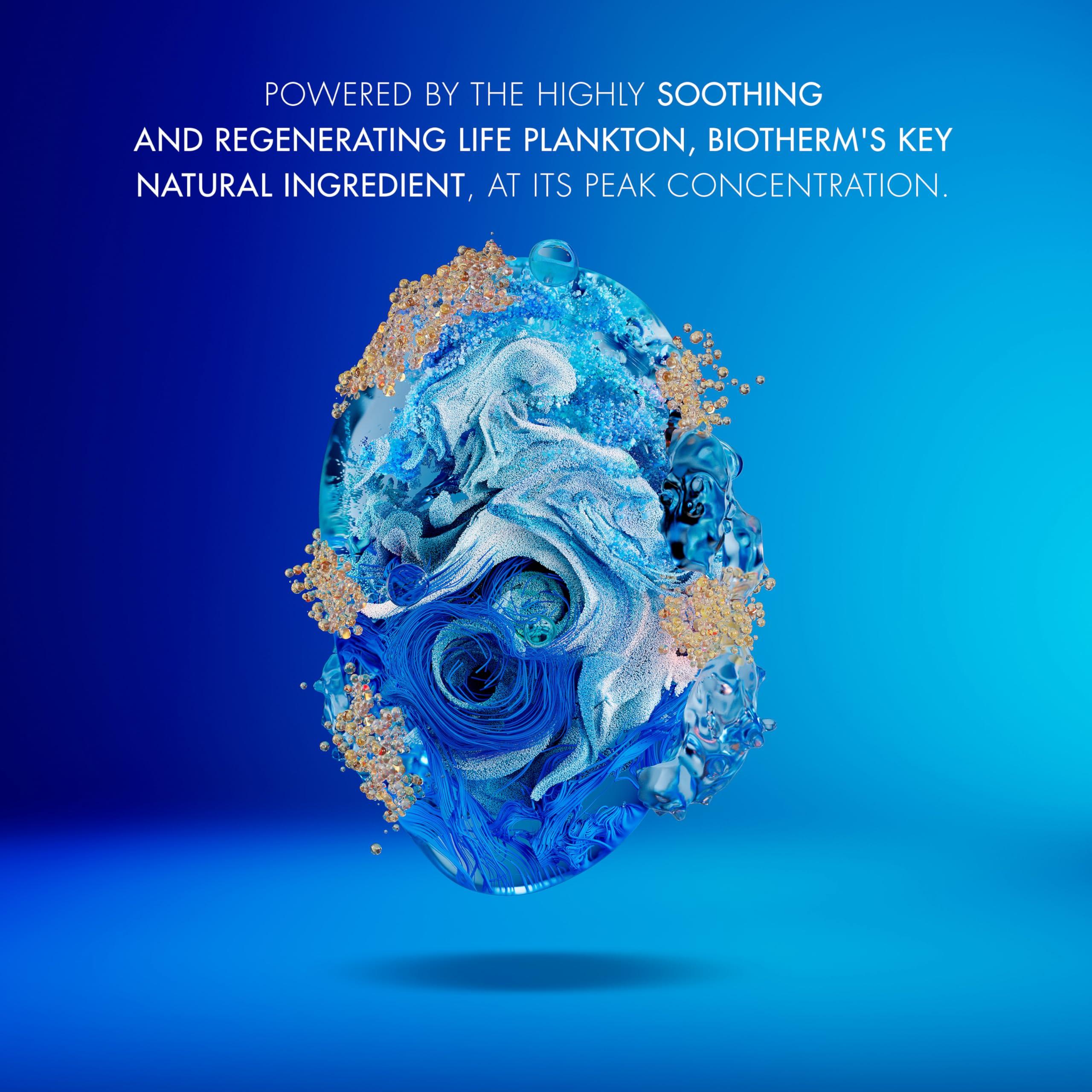 Biotherm Biotherm Life Plankton Essence-In-Mask, Regenerating Facial Sheet Mask with Biotech Plankton for Healthy, Hydrated, and Glowing Skin, Professional Facial-Treatment Like Result, (Box of 6)