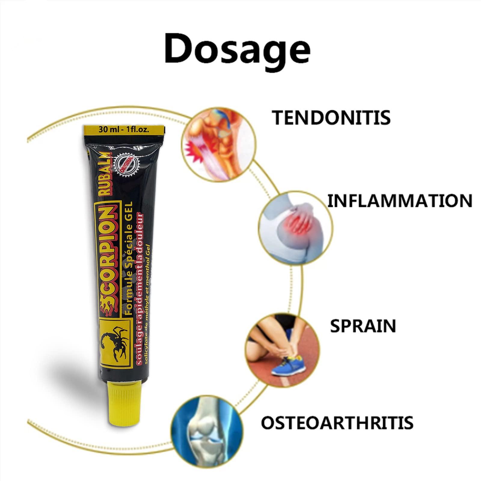 KONGDY KONGDY 3 Pcs Scorpion Cream, Scorpion Extra Strength Cream, 30 ml/Tube (3 oz)