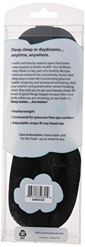 Bucky Bucky 40 Blinks Mask Ultralight Eye Mask, Black