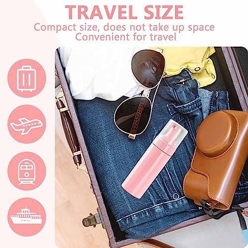 TMLECE TM Foam Pump Bottle 5.1oz/150ml Pink Empty Foam Bottle Pump, Travel Foam Bottle for Soap, Shampoo, Cleaning Foam Dispenser Bottle Refillable (6 Pack)