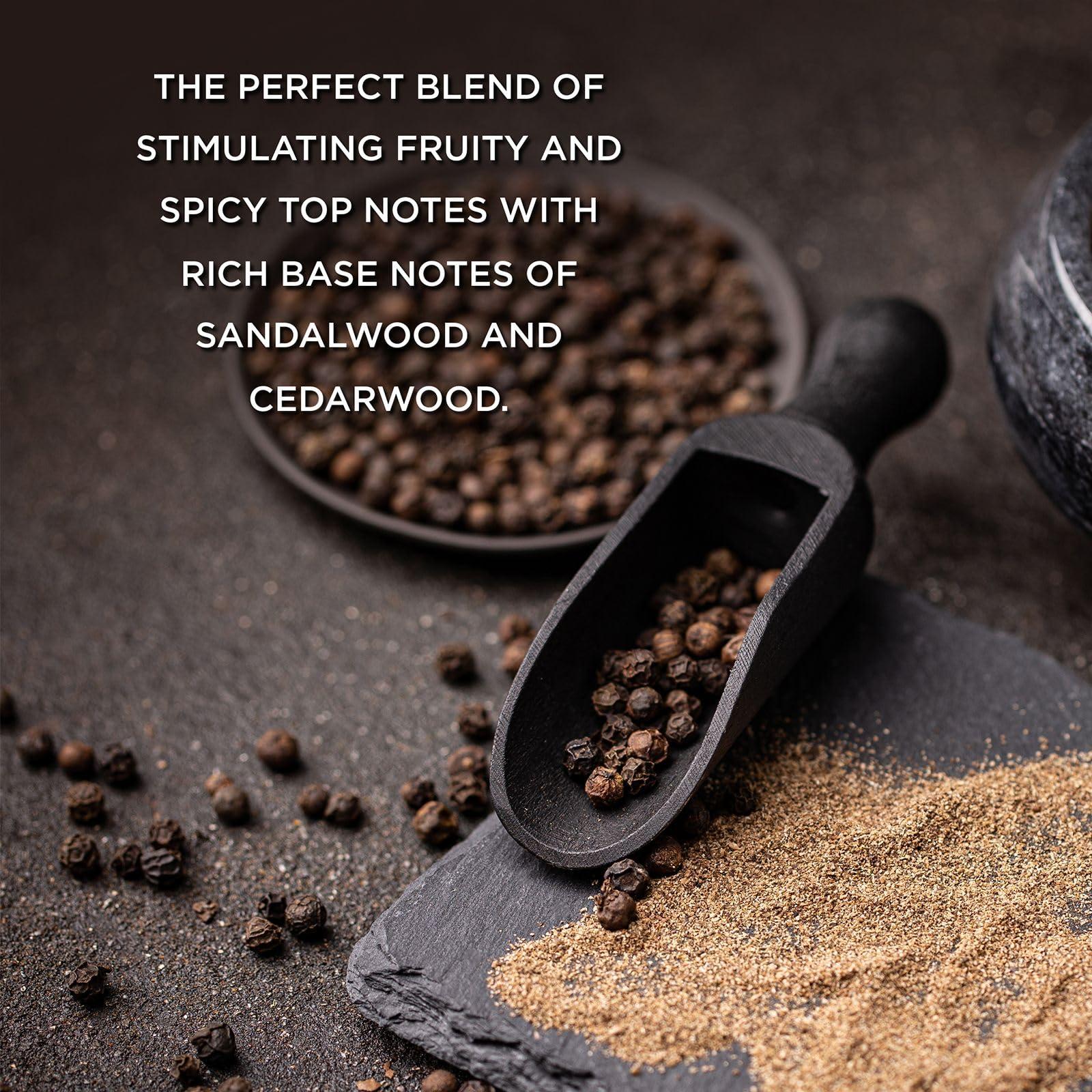 Baylis & Harding Baylis & Harding Gift Set for Men - Luxury Shower & Prep Pack - Black Pepper & Ginseng