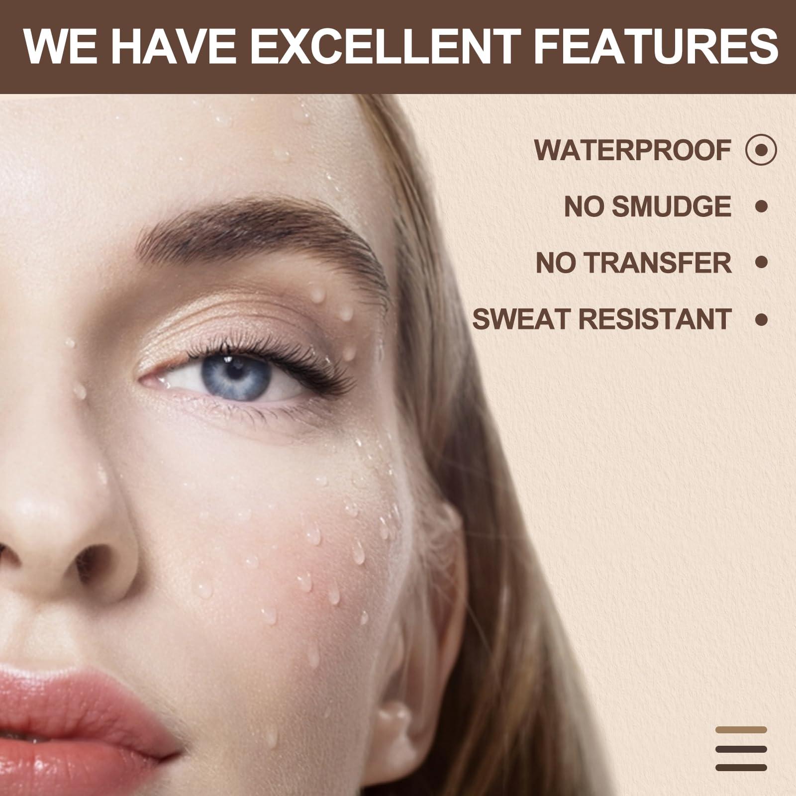 iMethod Eyebrow Stamp Stencil Kit - Eyebrow Powder, Makeup for Natural-Looking Brows, Eyebrow Stamp Kit with 27 Reusable Stencils, Easy to Use, Waterproof & Smudge-Proof, Long-Lasting, Blonde