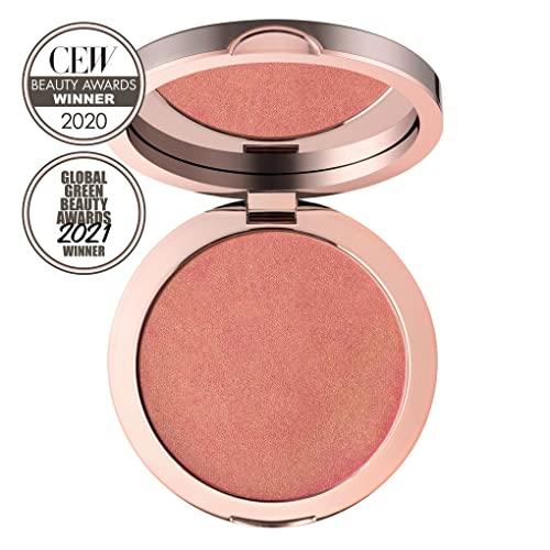 Delilah delilah - Pure Light Compact Illuminating Powder - Lustre - Lightweight, Long Lasting, Loose Setting Powder Face Makeup For Brightening And Radiant Finish - Light Coverage - Vegan-Cruelty Free-0.34 oz