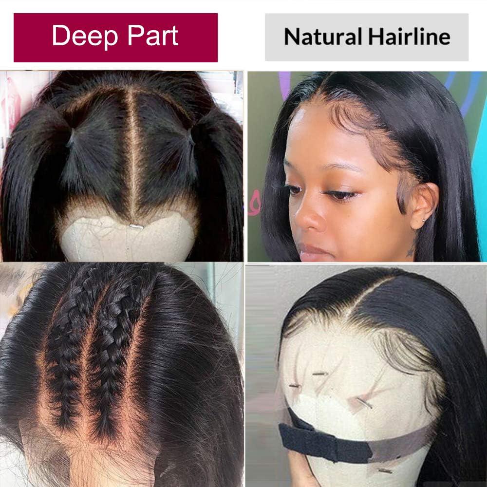 WIGMY 13x6 HD Lace Front Wigs 200% Density Mongolian Kinky Curly Lace Front Wig Undetectable Lace Human Hair Wig for Black Women Unprocessed Virgin Human Hair Curly Wig Full and Thick 20inch