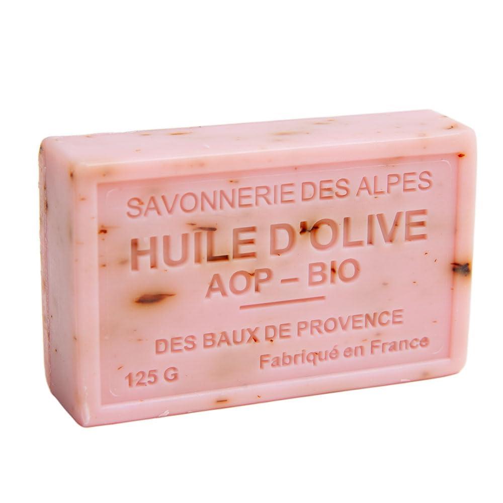 Label Provence Nature Label Provence Nature Savon de Marseille - French Soap Made With Pure Organic Olive Oil and Shea Butter - Cherry Blossom Fragrance - 125 Gram Bar