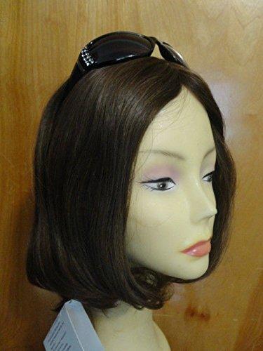 Malky wigs Malky Wig Sheitel European Multidirectional Human Hair Wig 14" Brown MEDUM 10-6