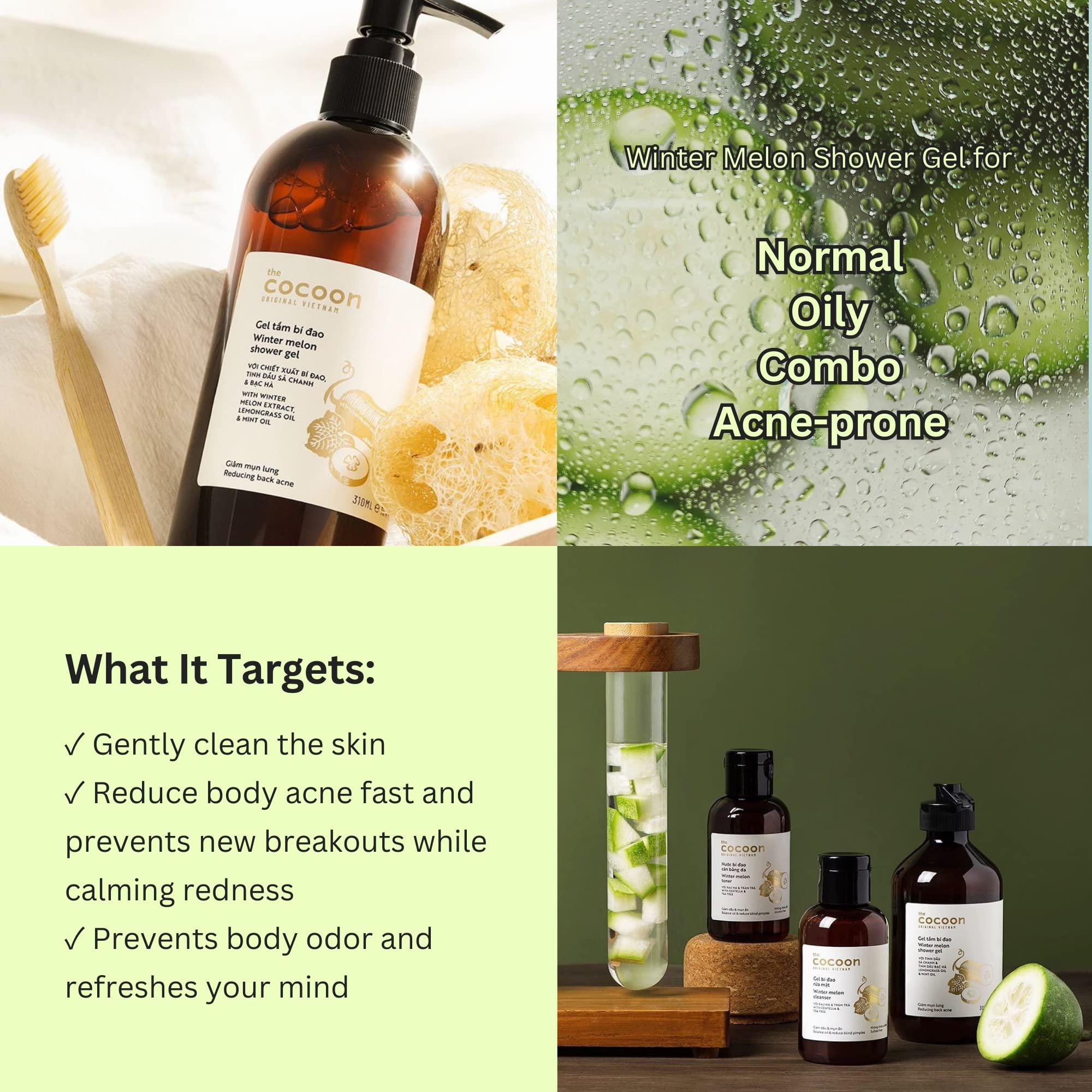 COCOONORIGINAL COCOONORIGINAL Cocoon Winter Melon Shower Gel (10.48 fl oz)