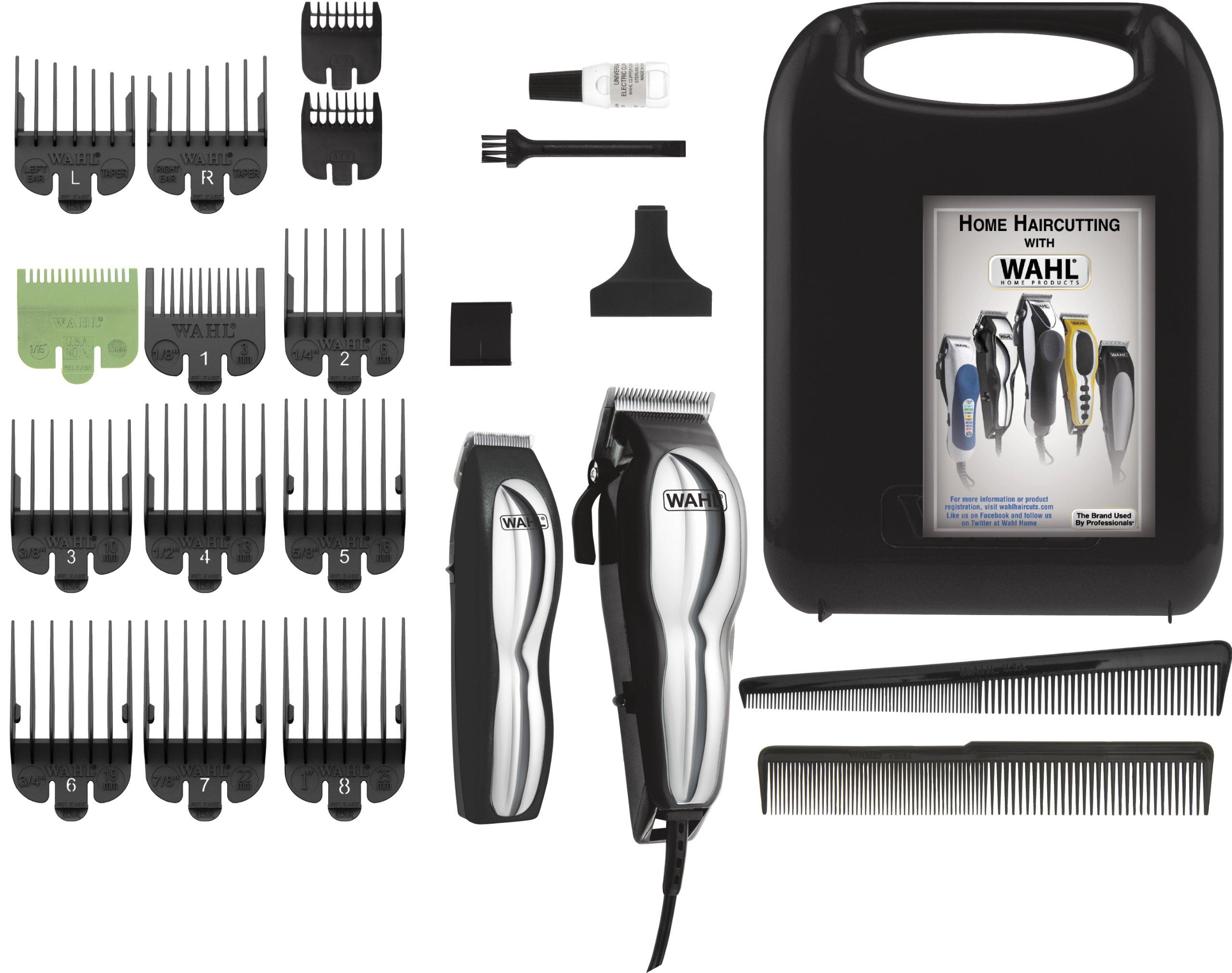 Wahl WAHL 79520-340 Chrome Pro 22 Piece Complete Haircutting Kit