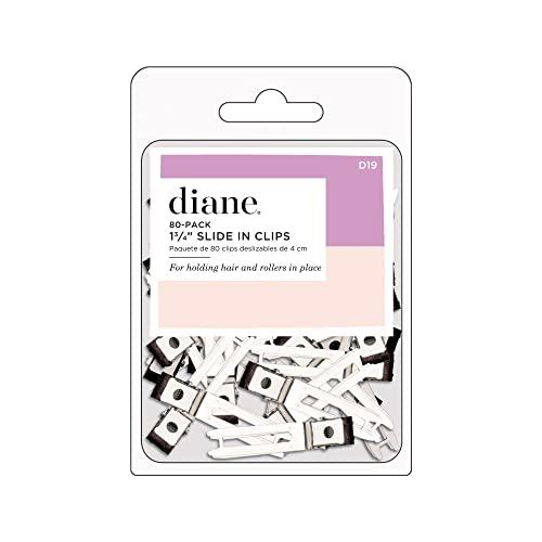 Diane Diane 1.75" Double Prong Slide-in Clips, 80-Count