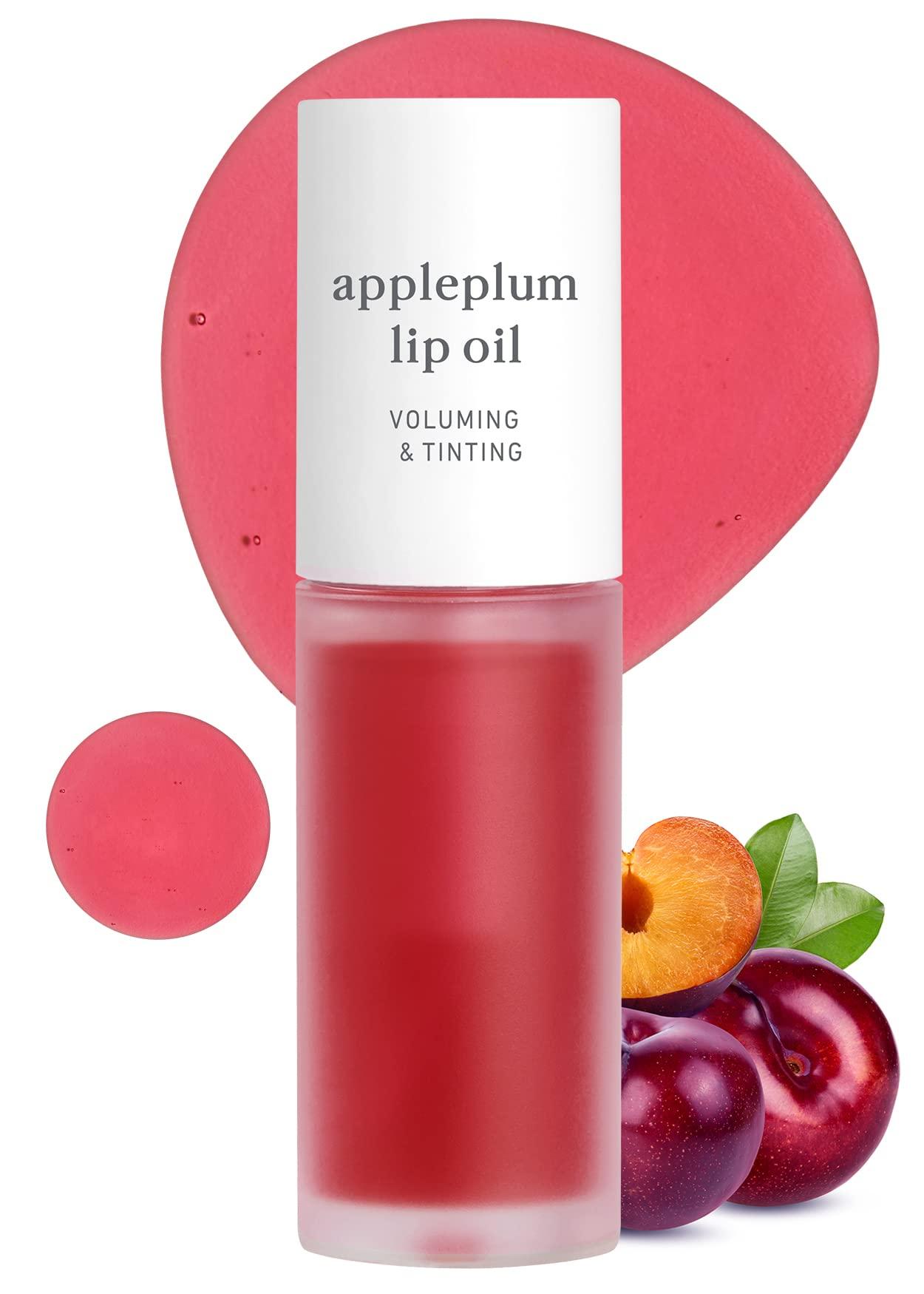 NOONI Nooni Korean Lip Oil - Appleplum, 0.12 Fl Oz + Korean Lip Oil - Appleberry, 0.12 Fl Oz + Korean Lip Oil - Appletea, 0.12 Fl Oz Bundle