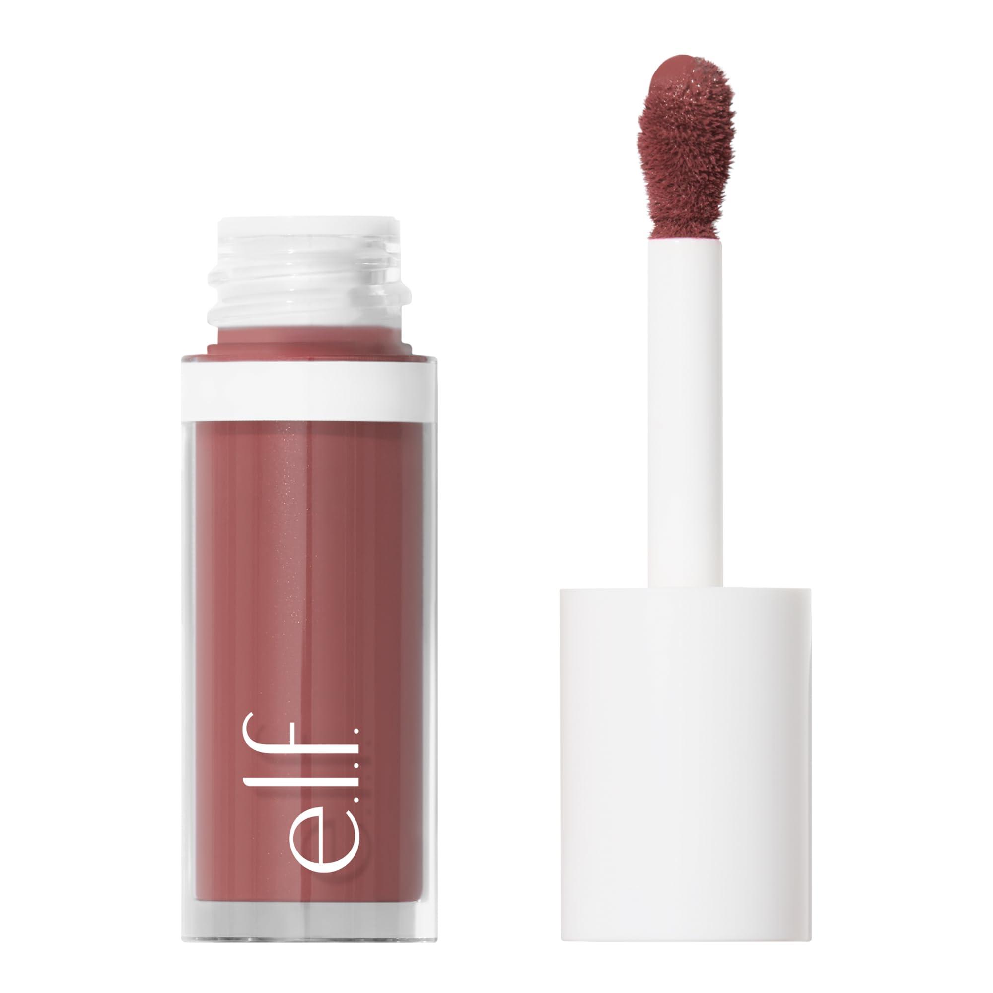 e.l.f. e.l.f. Camo Liquid Blush, Long-lasting Liquid Blush For High-pigment Color, Creates A Soft, Dewy Finish, Vegan & Cruelty-free, Suave Mauve