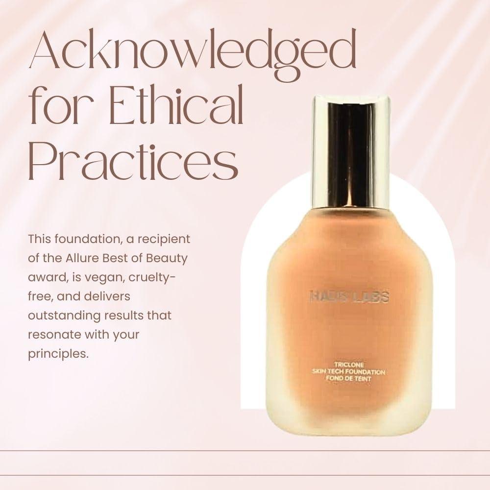 Haus Labs HAUS LABS BY LADY GAGA Triclone Skin Tech Medium Coverage Foundation with Fermented Arnica 240 Light Medium Warm