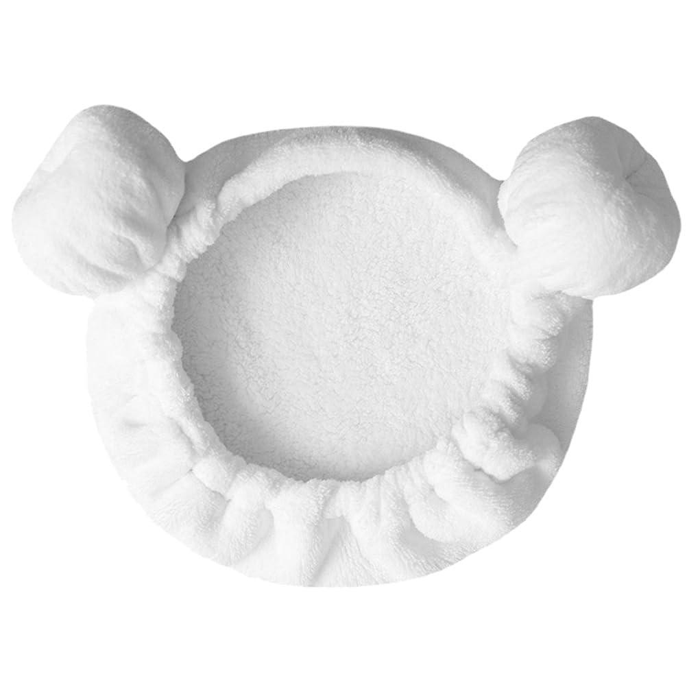 BIUDECO BIUDECO Quick Drying Hair Wrap for Boy Girl Cotton Hair Towel Hat with Heart Pattern Absorbent Hair Turban for Boy Girl Soft Cloth Hair Drying Towel Cap