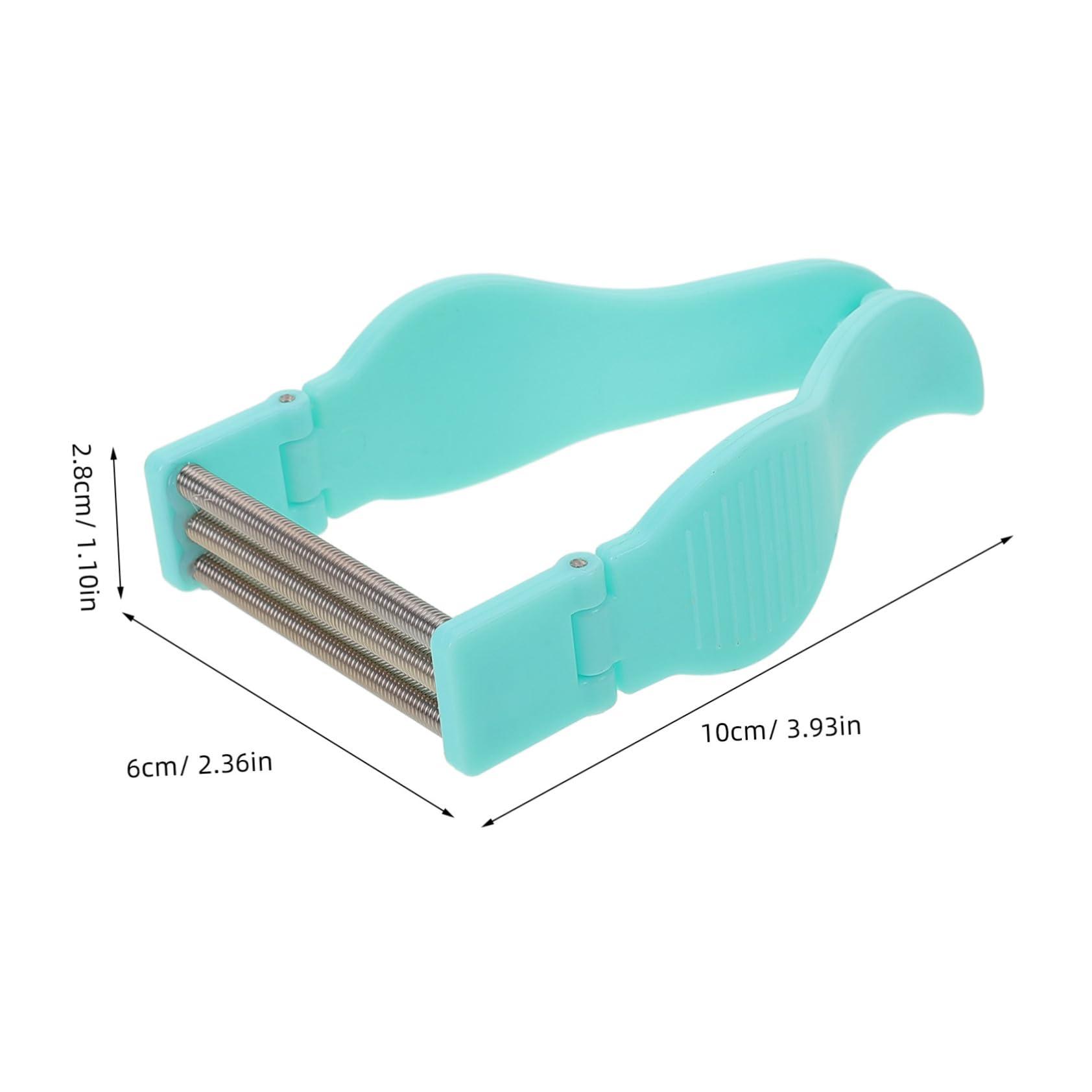 Hemoton Hemoton Facial Hair Removal Tool Eyebrow Threading Tool Lip Hair Removal Face Threading Tool Hair Remove Tool Chin Hair Removal for Women Face Fuzz Remover Epilators The HIPS Light Green