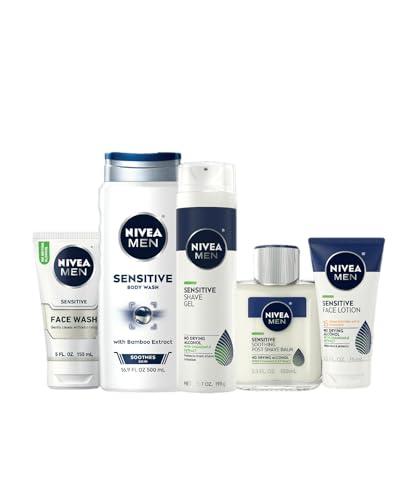 Nivea Men NIVEA MEN Complete Collection Skin Care Set for Sensitive Skin, 5 Piece Set