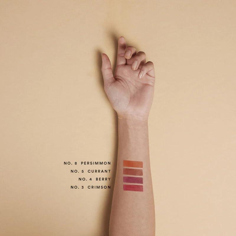 OLIO E OSSO Olio E Osso - Natural Lip + Cheek Balm | Natural, Non-Toxic, Clean Beauty (No. 4 Berry, 0.35 oz | 10 g)