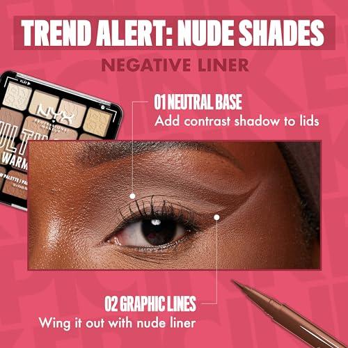 NYX PROFESSIONAL MAKEUP NYX PROFESSIONAL MAKEUP Epic Ink Liner, Waterproof Liquid Eyeliner with Vegan Formula - Marshmallow (Cream Matte)