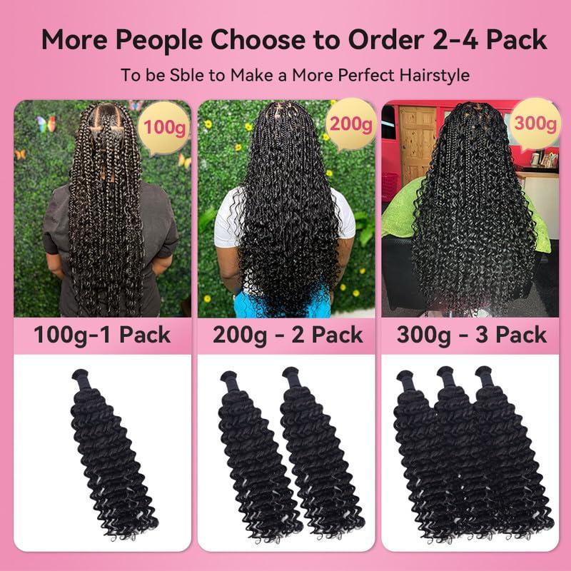 CVOHAIR LA Human Braiding Hair #350 Dark Ginger 1 Bundle 100g 16 Inch Italian Curly Bulk Human Hair for Braiding 100% Human Hair for Boho Braids No Weft Hair Extensions