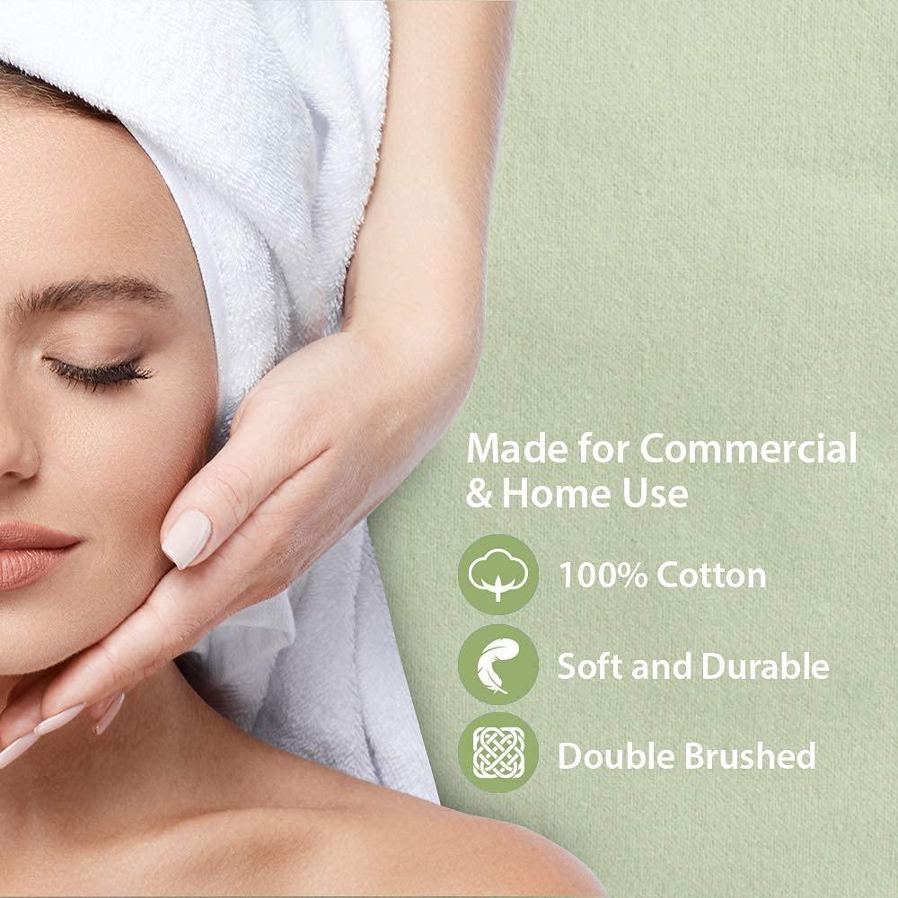 LaxLinen Dark Grey Salon & Spa Tables Massage Table Spa Sheet Set 3-Pc (Fitted- 36" x 77") Fit up to 7" Inch Deep Pocket, Flat Sheet & Fitted Face Rest Cover Organic Quality-600 TC