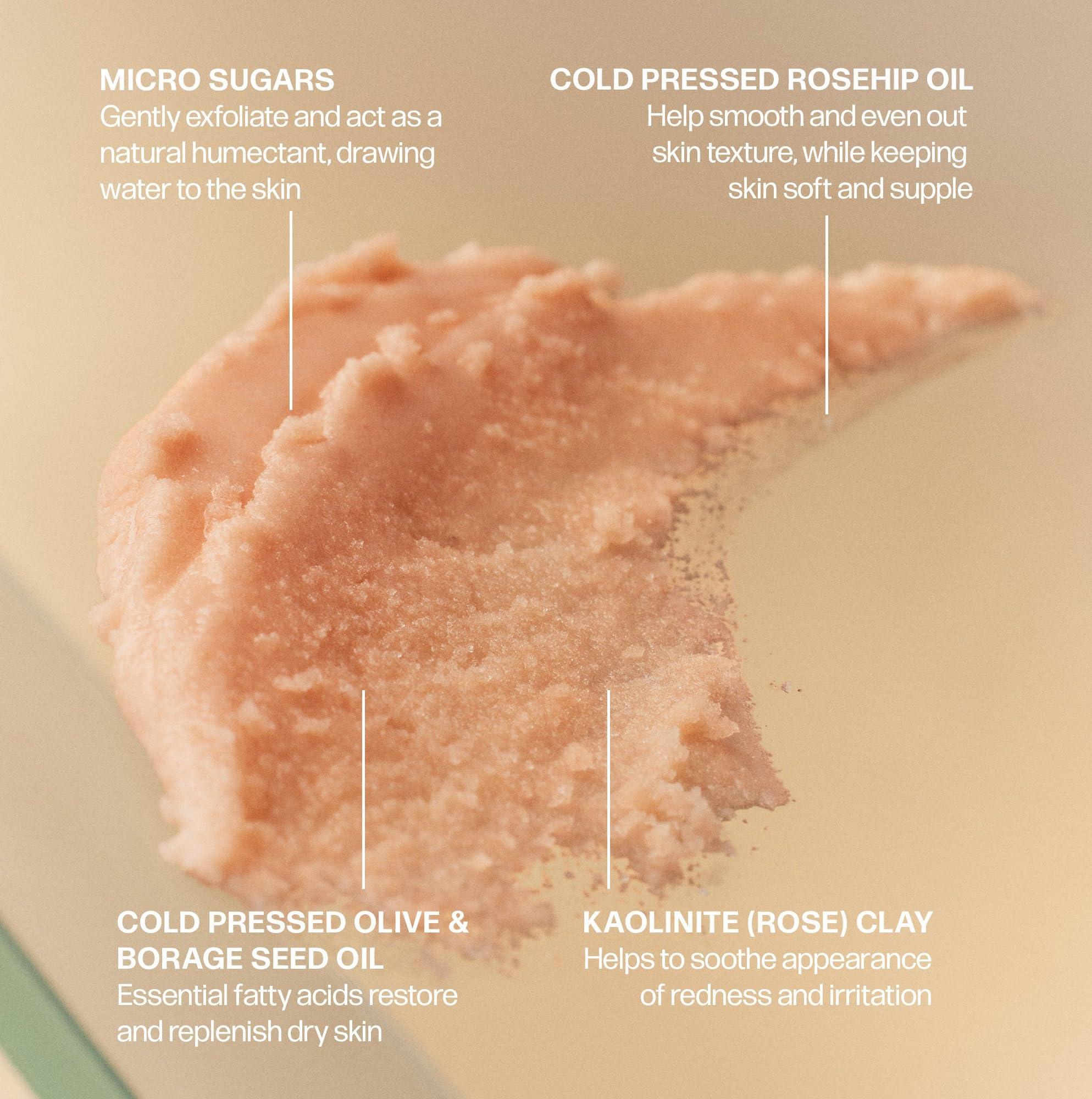 Medicine Mamas VMAGIC by Medicine Mama Grooming Polish All-Natural Exfoliating Sugar Scrub Preps Skin & Body for Grooming, Helps Prevent Ingrown Hairs Brazilian Wax & Bikini Shave Aftercare 4.5 oz