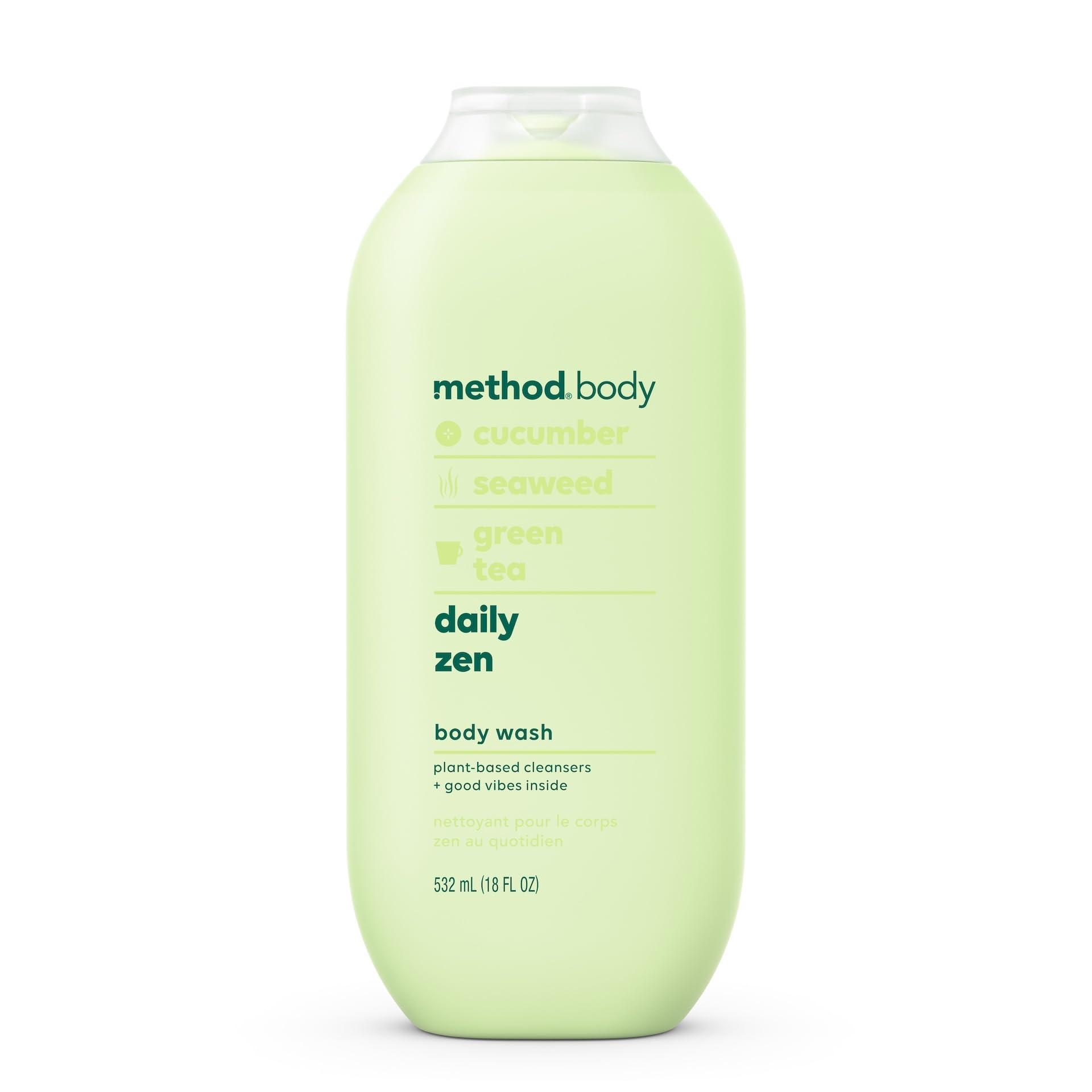 Method Method Body Wash, Wind Down and Daily Zen Scents, 18 oz, Pack of 1 Each