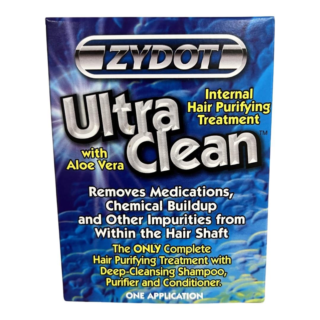 Shootclhear Zydot Ultra Clean Shampoo Kit for Detoxing and Cleansing Hair Folicle. Detox Cleanse with Toxin Removal