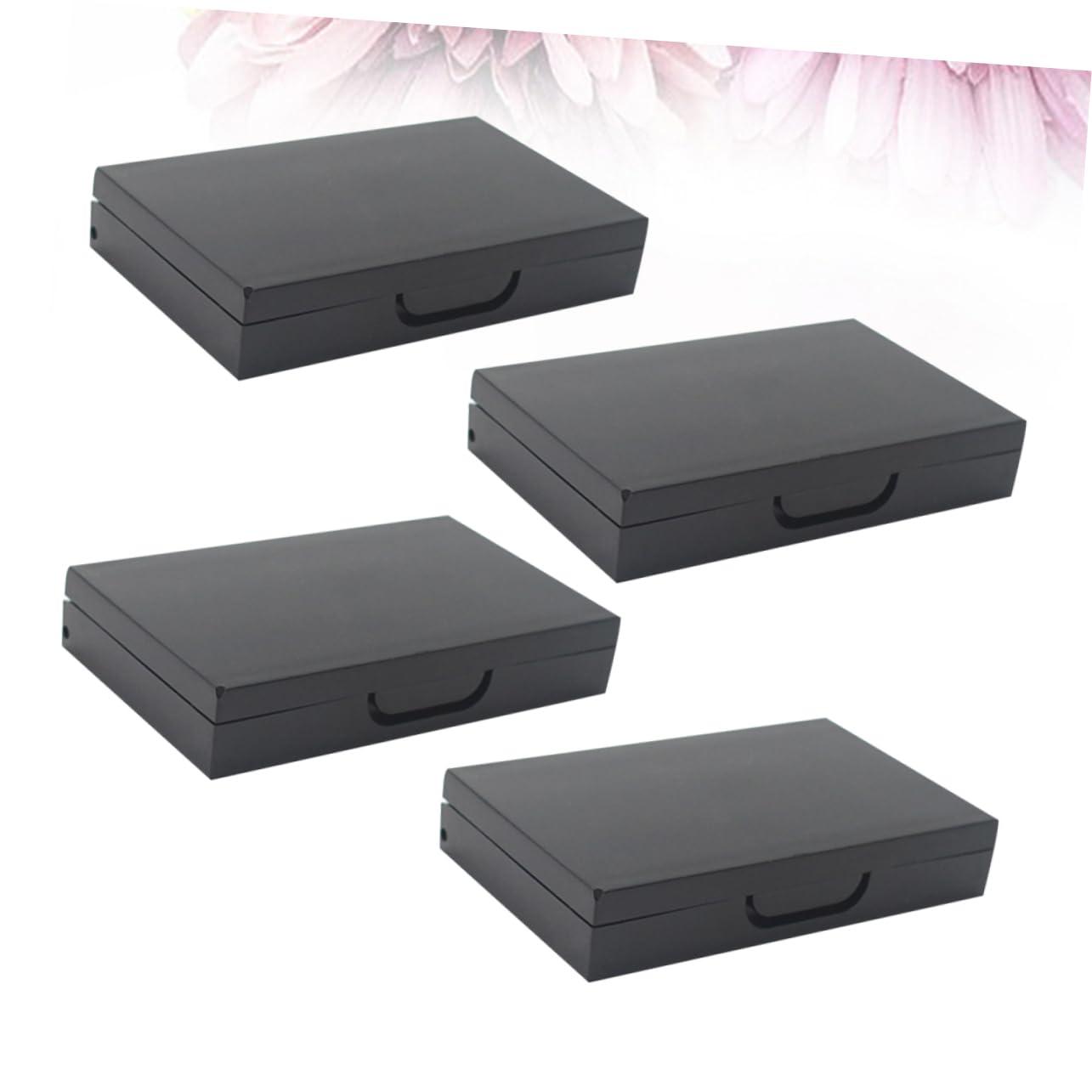 NOLITOY NOLITOY 12 Pcs Empty Eye Shadow Pallet Empty Eye Shadow Palettes Reusable Travel Essentials Travel Bottles for Toiletries Perfume Travel Refillable Mini Eye Shadow Airless Salve Tins Bare