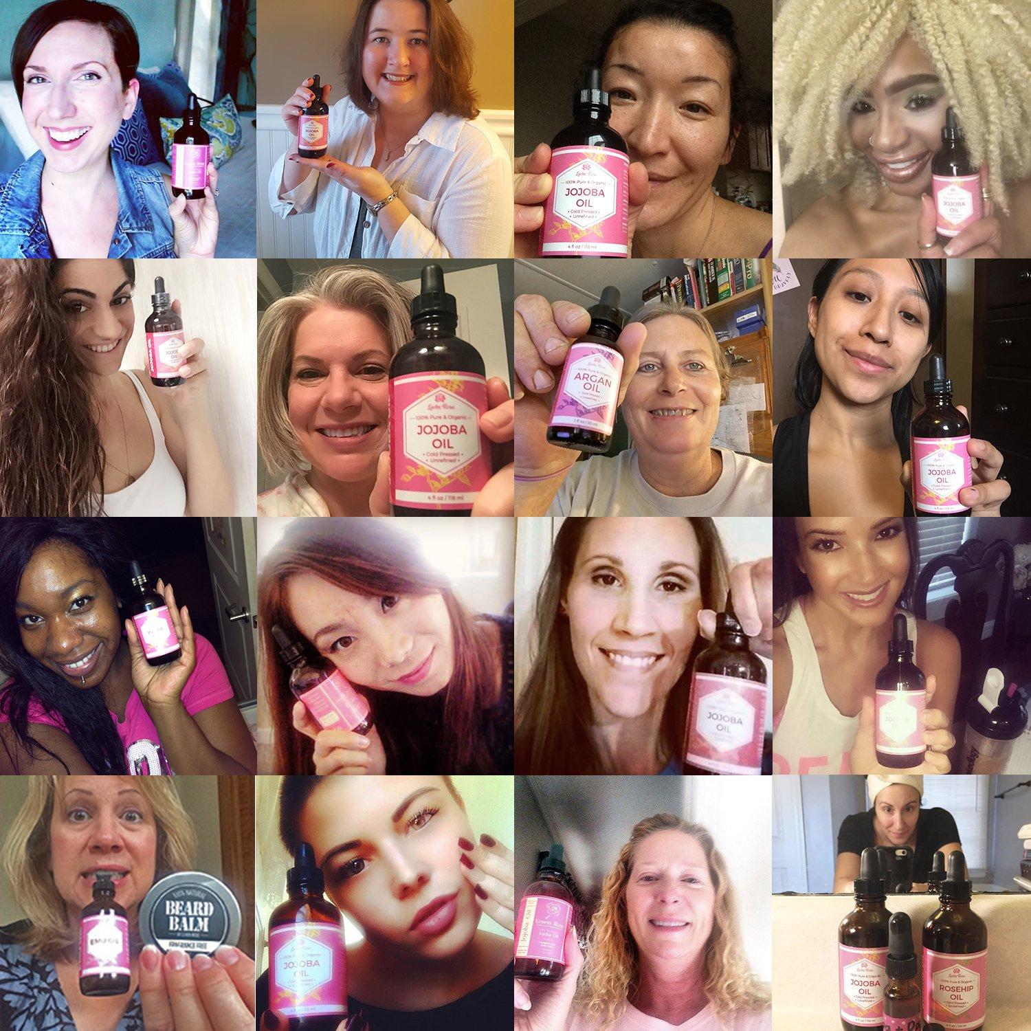 Leven Rose Leven Rose Red Raspberry Seed Oil Organic, 100% Natural for Face & Hands2 oz